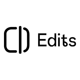 Edits, an Instagram app Black Logo PNG Vector