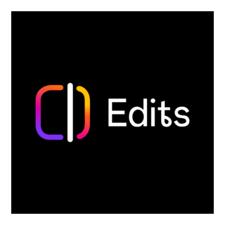 Edits, an Instagram app Logo PNG Vector
