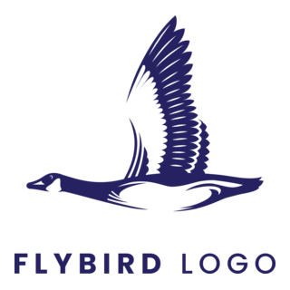 Fly Bird Logo PNG Vector