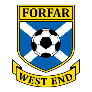 Forfar West End Football Club Logo PNG Vector