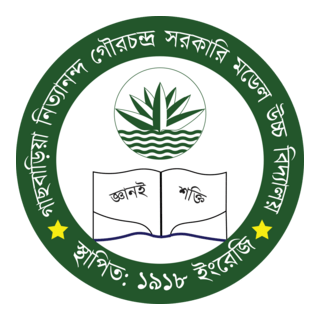 Gachbaria Nittyananda Gourachandra Logo PNG Vector