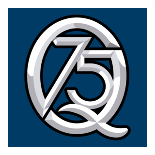 Gallos Blancos del Querétaro (75 aniversario) Logo PNG Vector