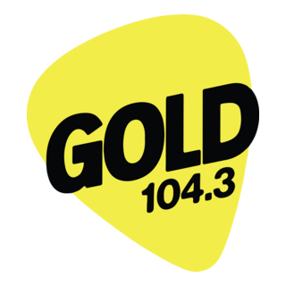 Gold 104.3 Melbourne Logo PNG Vector