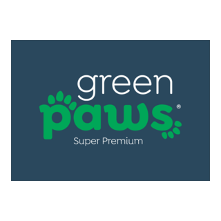 Green Paws Logo PNG Vector