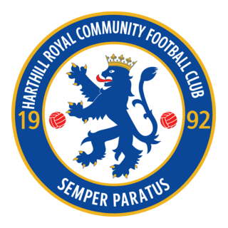Harthill Royal Community Football Club Logo PNG Vector
