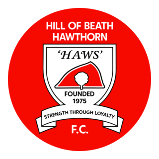Hill of Beath Hawthorn FC Logo PNG Vector