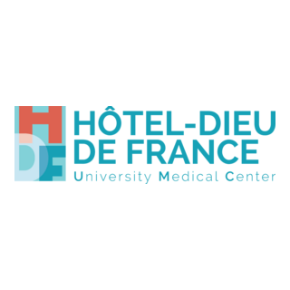 Hôtel Dieu de France Logo PNG Vector
