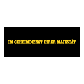 Im Geheimdienst Ihrer Majestät Logo PNG Vector