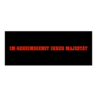 Im Geheimdienst Ihrer Majestät Logo PNG Vector