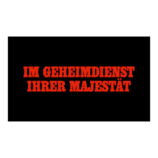 Im Geheimdienst Ihrer Majestät Logo PNG Vector