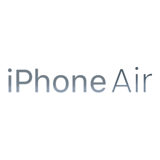 Iphone Air Logo PNG Vector