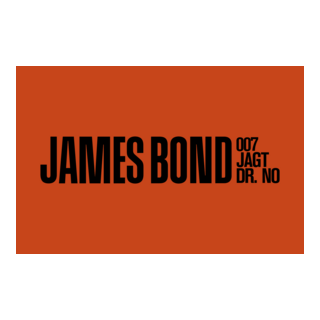James Bond – 007 jagt Dr. No Logo PNG Vector