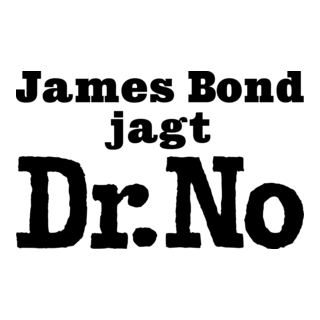 James Bond – 007 jagt Dr. No Logo PNG Vector
