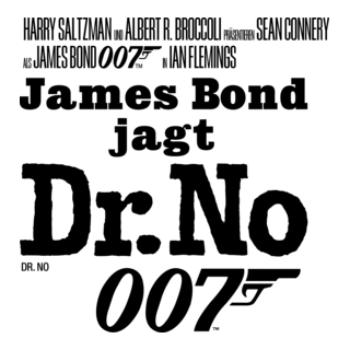 James Bond – 007 jagt Dr. No Logo PNG Vector