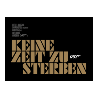 Keine Zeit zu sterben Logo PNG Vector