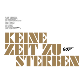 Keine Zeit zu sterben Logo PNG Vector
