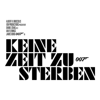 Keine Zeit zu sterben Logo PNG Vector
