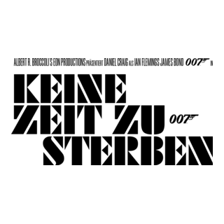 Keine Zeit zu sterben Logo PNG Vector