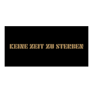 Keine Zeit zu sterben Logo PNG Vector