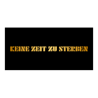 Keine Zeit zu sterben Logo PNG Vector