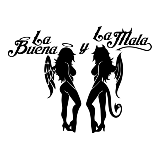 LA BUENA Y LA MALA Logo PNG Vector