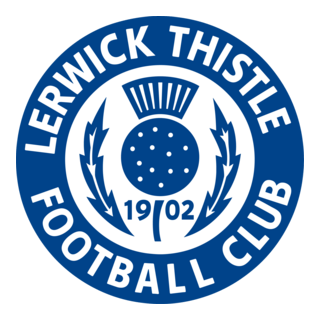 Lerwick Thistle Football Club Logo PNG Vector