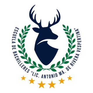 Lic. Antonio Maria de Rivera Vespertina Logo PNG Vector