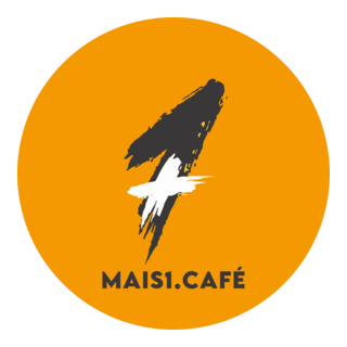 Mais 1 Café Logo PNG Vector