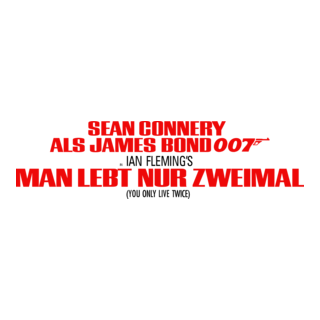 Man lebt nur zweimal Logo PNG Vector