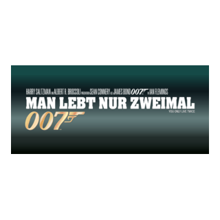 Man lebt nur zweimal Logo PNG Vector