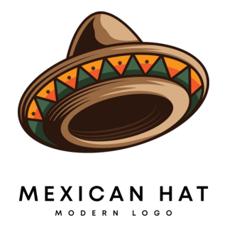 Mexican Hat Logo PNG Vector