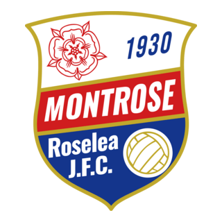 Montrose Roselea Junior Football Club Logo PNG Vector