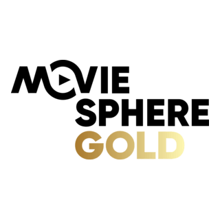 MovieSphere Gold Logo PNG Vector