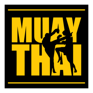 MUAY THAY LUTA TAILÂNDIA Logo PNG Vector
