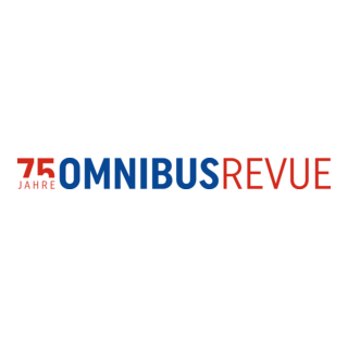 Omnibusrevue 75 Jahre Logo PNG Vector