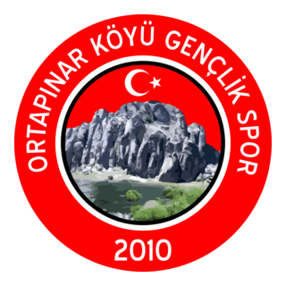 Ortapınar Köyü Gençlik Spor Logo PNG Vector