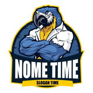 PARA TIME ARARA AZUL MUSCULOSA MAROMBA Logo PNG Vector