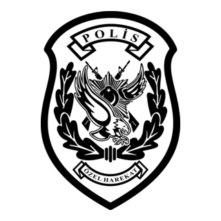 PÖH - Türk Polis Özel Harekat - New Arm Patch Logo PNG Vector