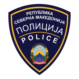 Police of North Macedonia Logo PNG Vector