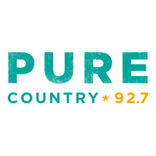 Pure Country 92.7 Logo PNG Vector