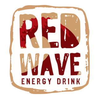 RedWave Energy Drink Logo PNG Vector