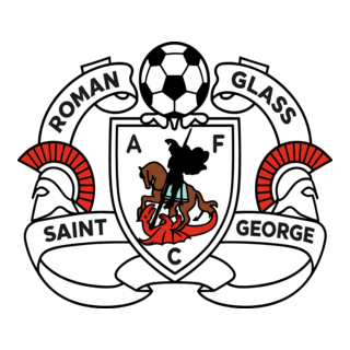 Roman Glass St. George AFC Logo PNG Vector