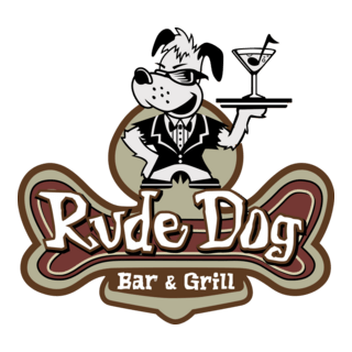Rude Dog Bar & Grill Logo PNG Vector