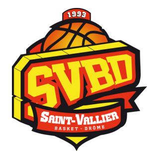 Saint-Vallier Basket Drôme Logo PNG Vector