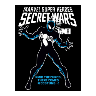 Secret Wars 8 Black Spider-Man Logo PNG Vector