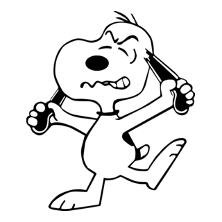 Snoopy angry Logo PNG Vector