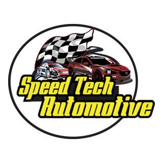 Speed Tech Automotive Logo PNG Vector