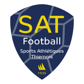 Sports athlétiques thiernois football Logo PNG Vector