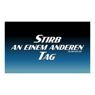 Stirb an einem anderen Tag Logo PNG Vector