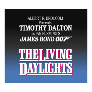 The Living Daylights Logo PNG Vector